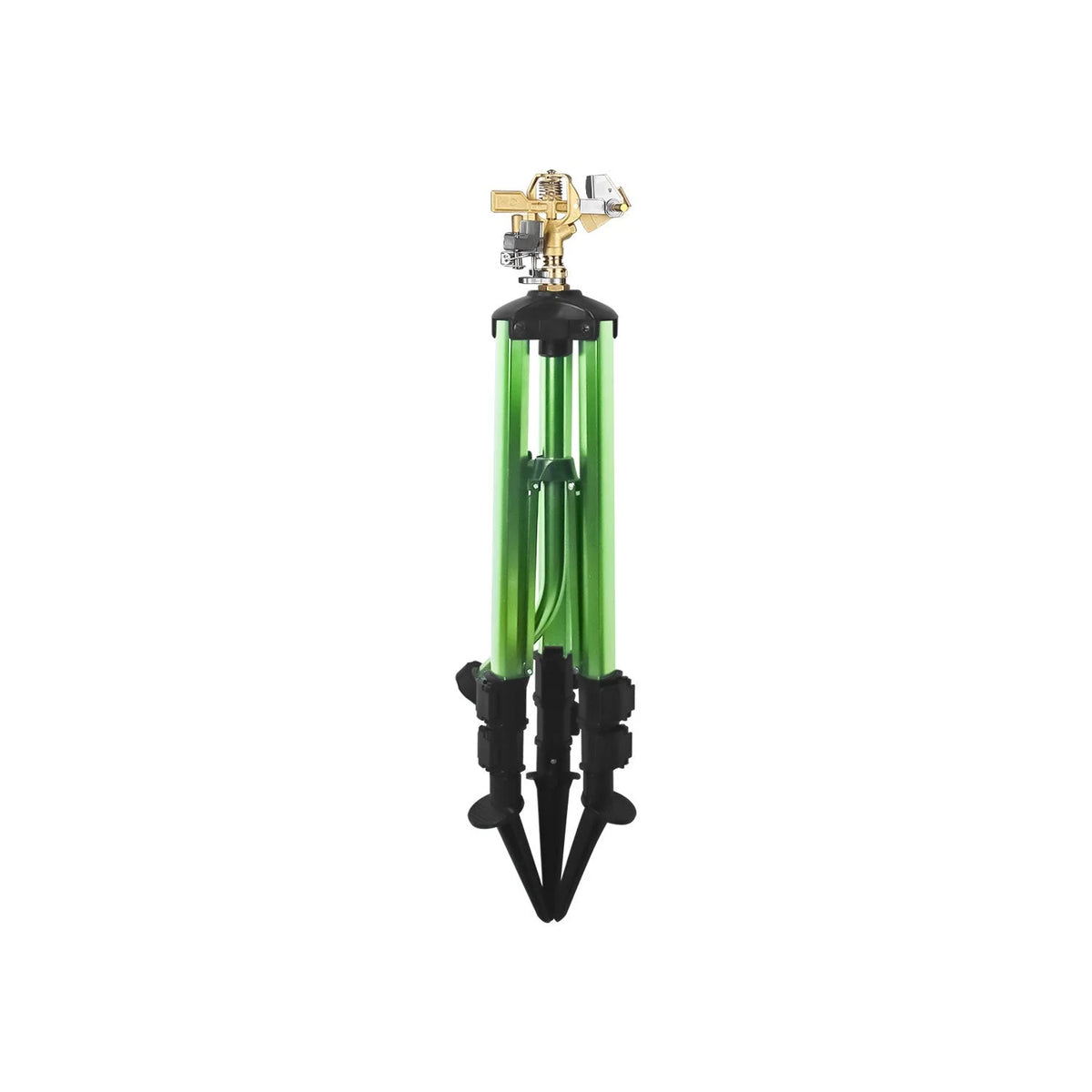 Tripod Sprinkler 360° Rotating Brass Head Foldable Tripod