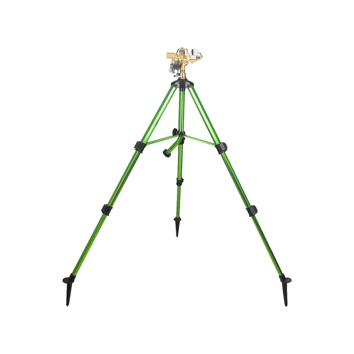 Tripod Sprinkler 360° Rotating Brass Head Foldable Tripod