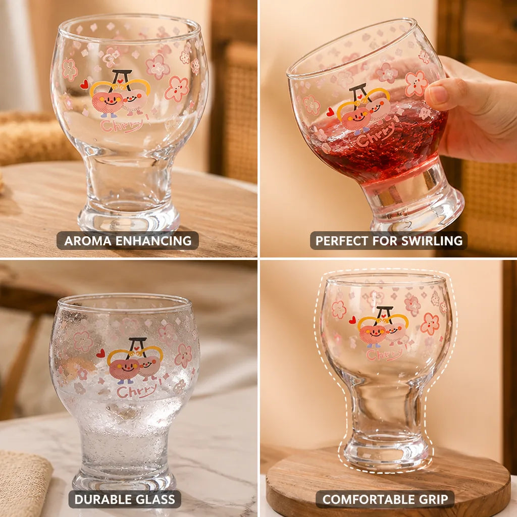 Wine Glass Spherical Bowl & Short Stem 650ml