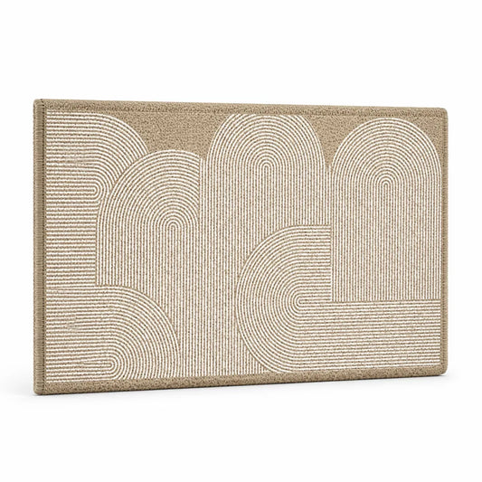 Absorbent, Dirt-Trapping, Non-Slip Indoor Door Mat