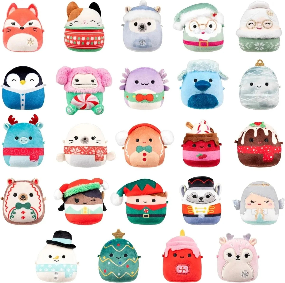 Advent Calendar 24 Collectible Christmas Figures