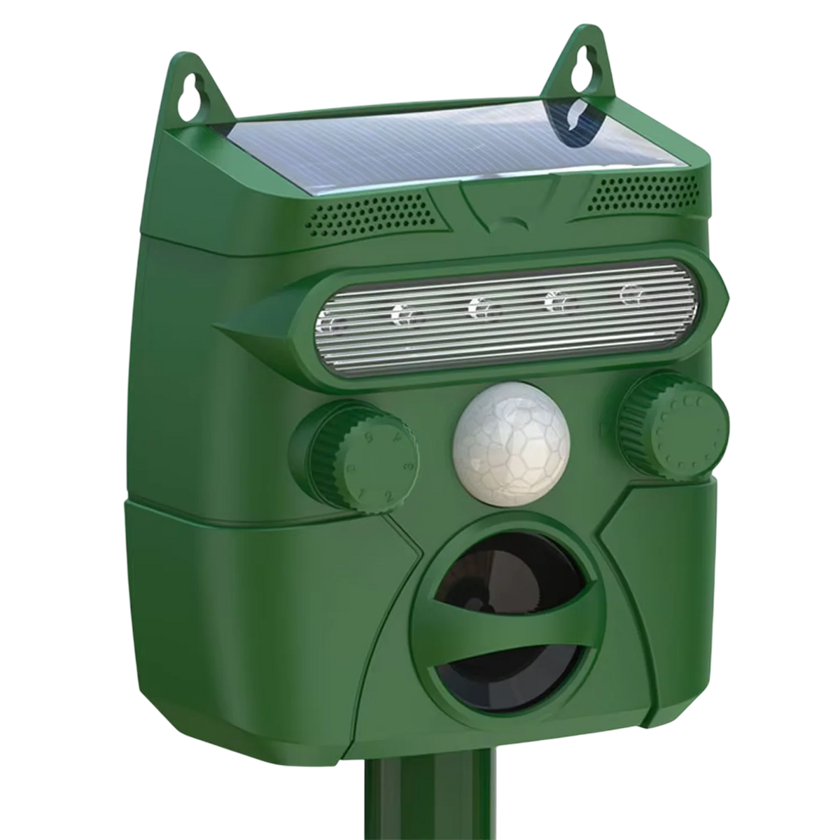 Animal Repeller Solar-Powered Motion-Activated Ultrasonic 5 Adjustable Modes