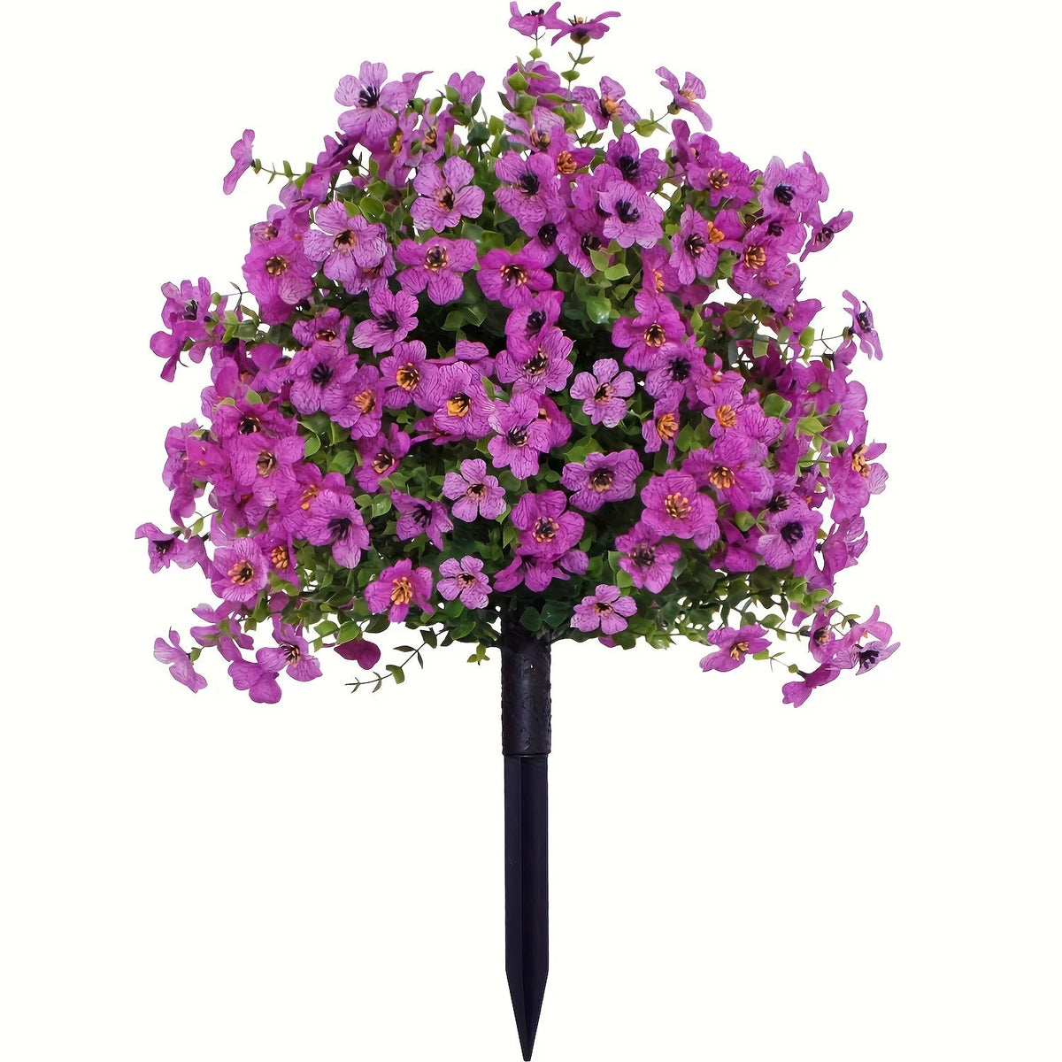 Artificial Flower Garden Stake UV & Fade Resistant 22-Inch