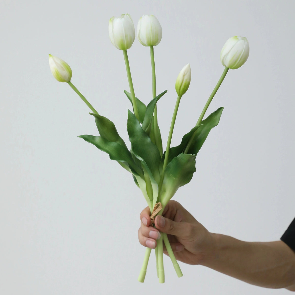Artificial Tulips Lifelike UV-Resistant Set of 15