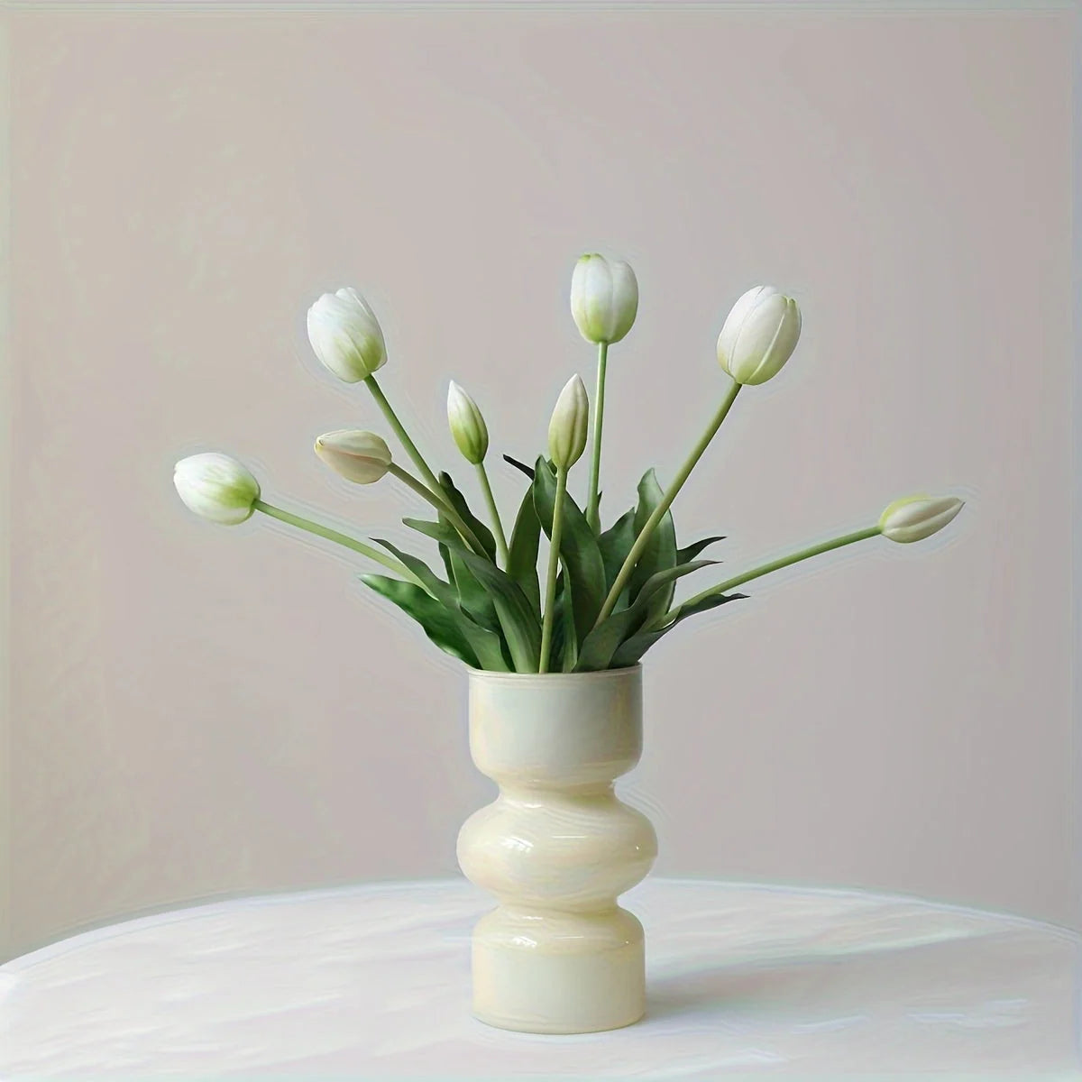 Artificial Tulips Lifelike UV-Resistant Set of 15