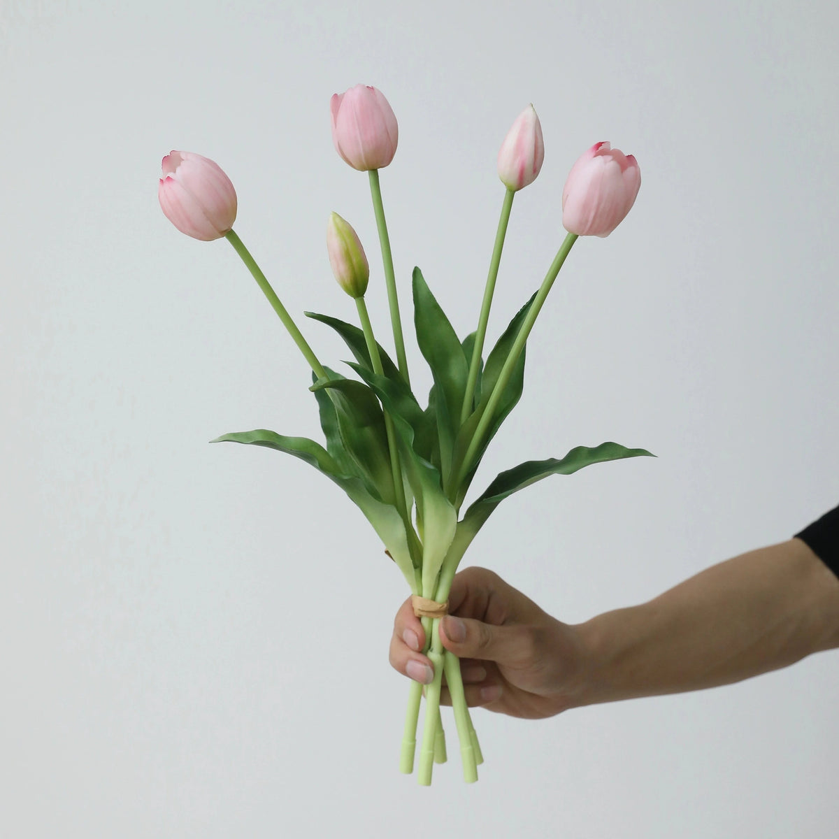 Artificial Tulips Lifelike UV-Resistant Set of 15