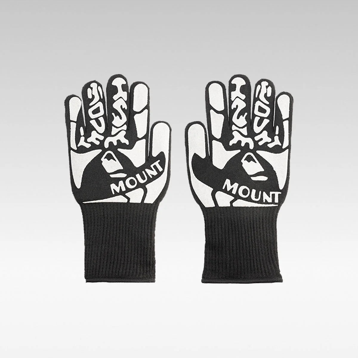 BBQ Gloves Heat-Resistant to 1472°F Extended Cuffs Non-Slip Grip
