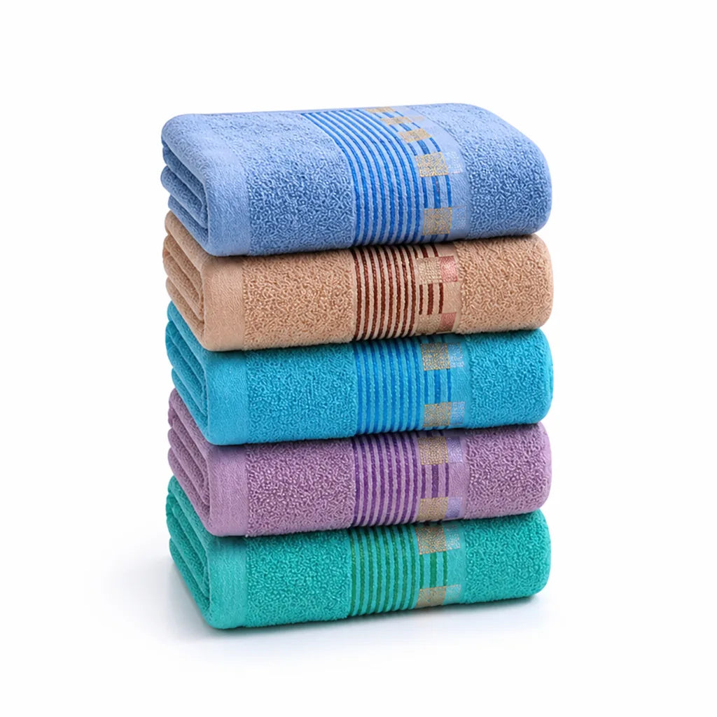 Bath Towel 100% Cotton Soft & Absorbent Machine Washable