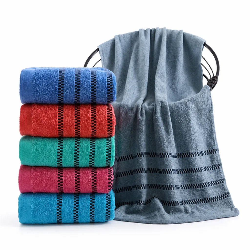 Bath Towel 100% Cotton Soft & Absorbent Machine Washable