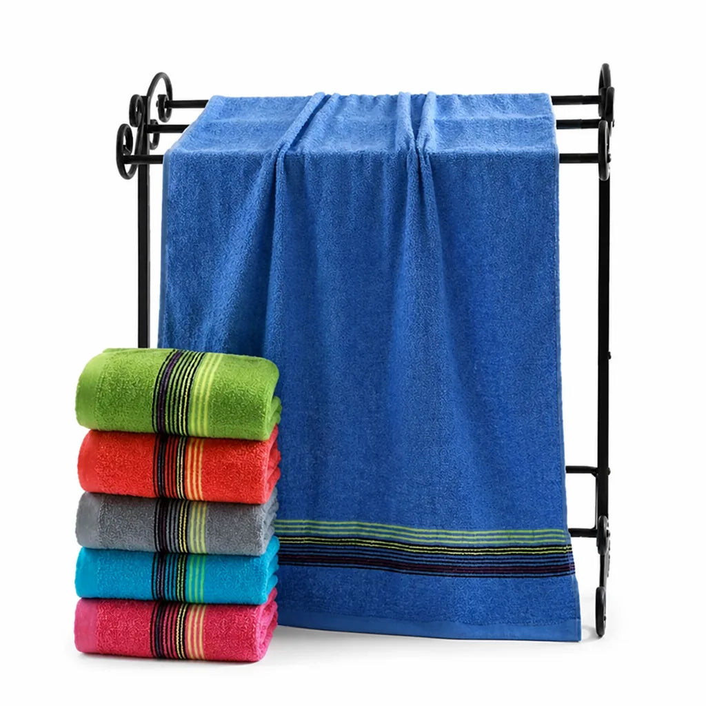 Bath Towel 100% Cotton Soft & Absorbent Machine Washable