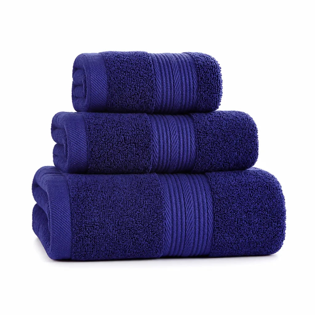 Bath Towel Plush Terry High Absorbency 100% Cotton