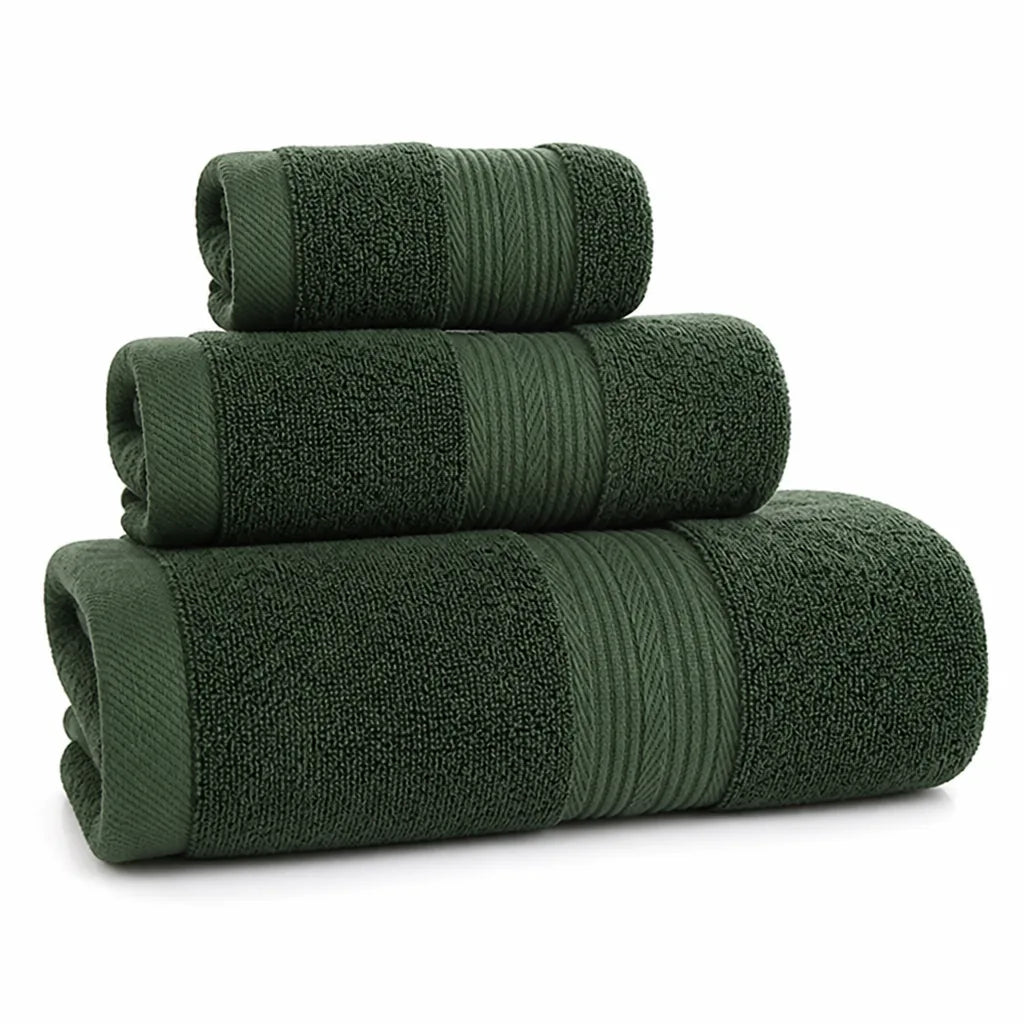 Bath Towel Plush Terry High Absorbency 100% Cotton