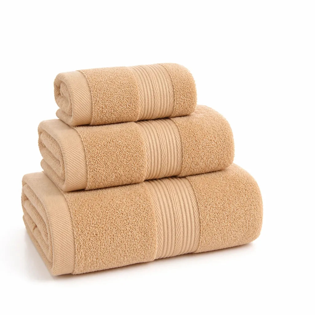 Bath Towel Plush Terry High Absorbency 100% Cotton