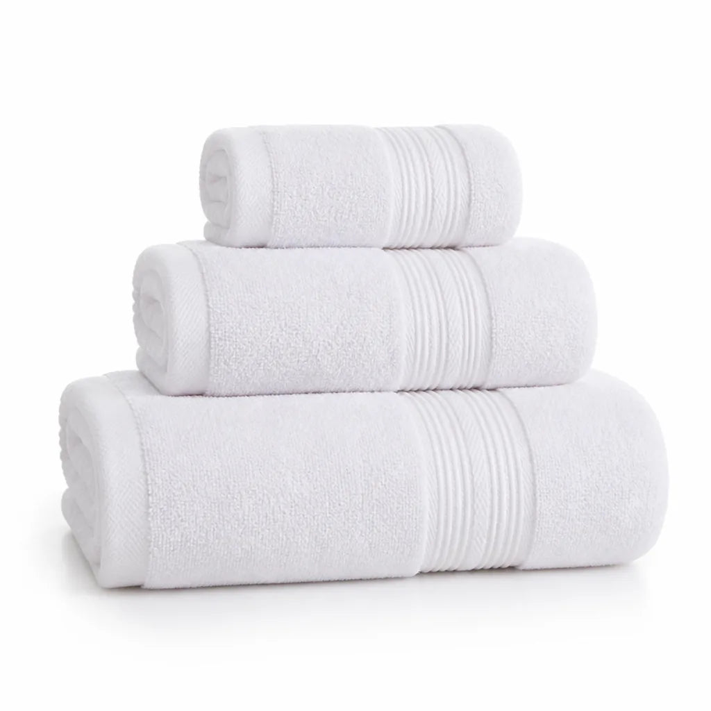 Bath Towel Plush Terry High Absorbency 100% Cotton