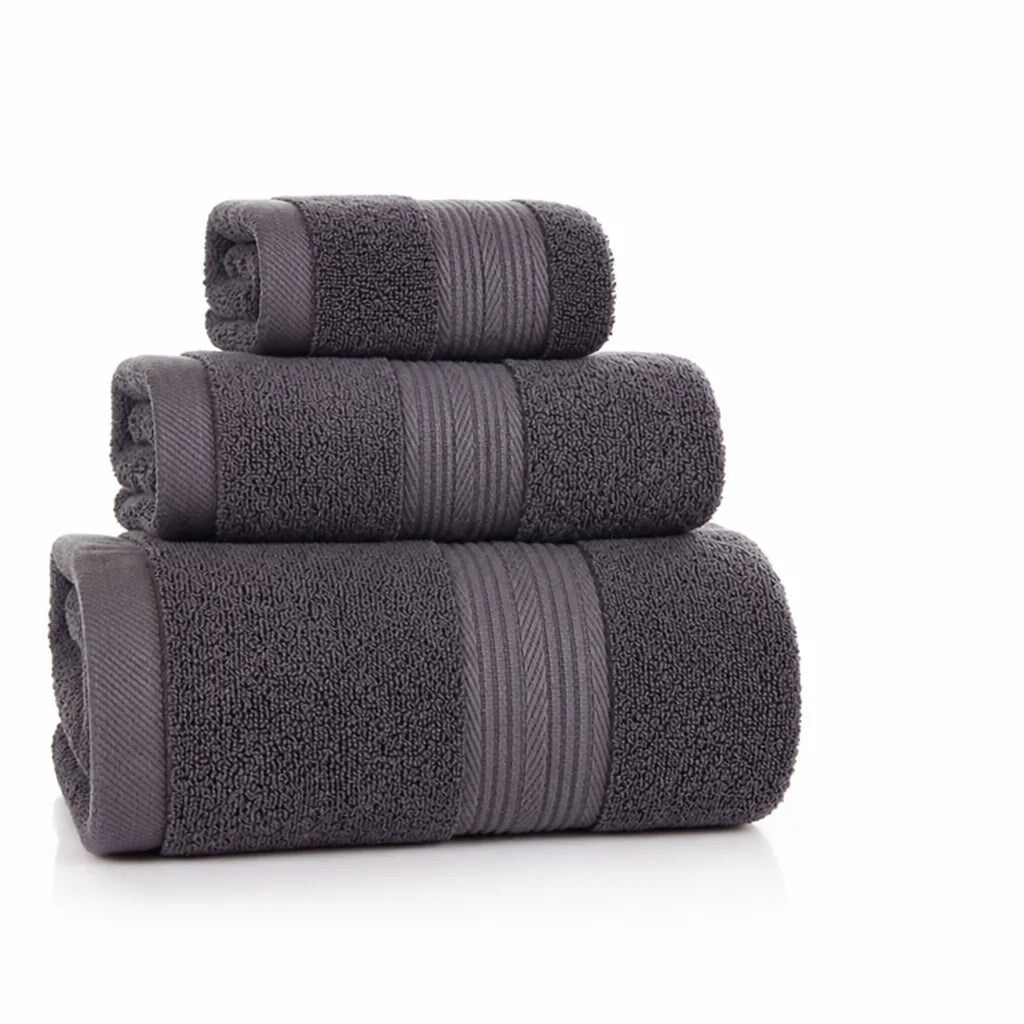 Bath Towel Plush Terry High Absorbency 100% Cotton