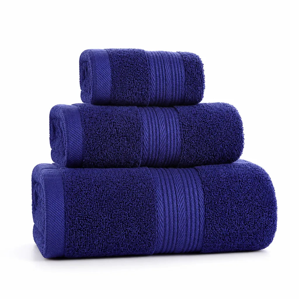 Bath Towel Plush Terry High Absorbency 100% Cotton
