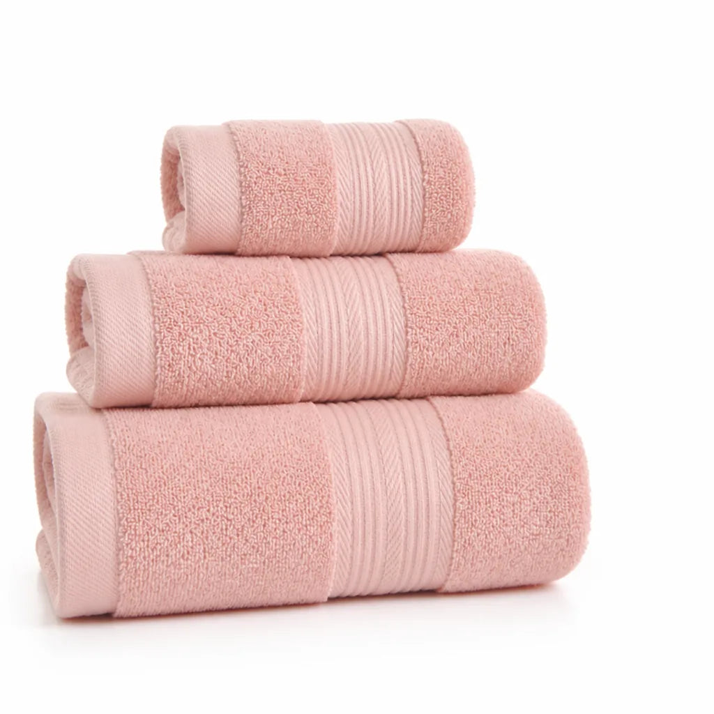 Bath Towel Plush Terry High Absorbency 100% Cotton
