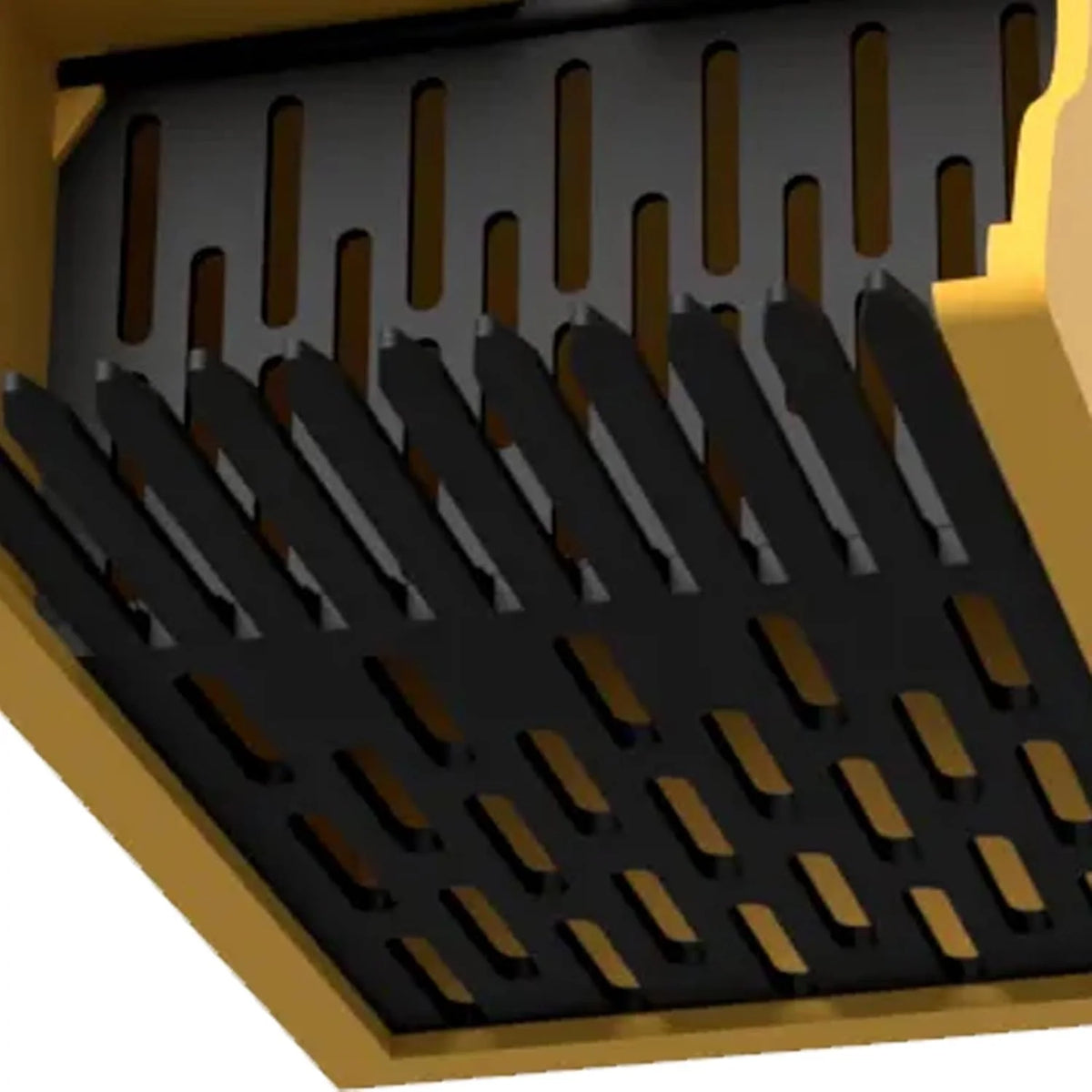 Berry Picker Comb-Style Rake with Collection Box Lightweight PLA