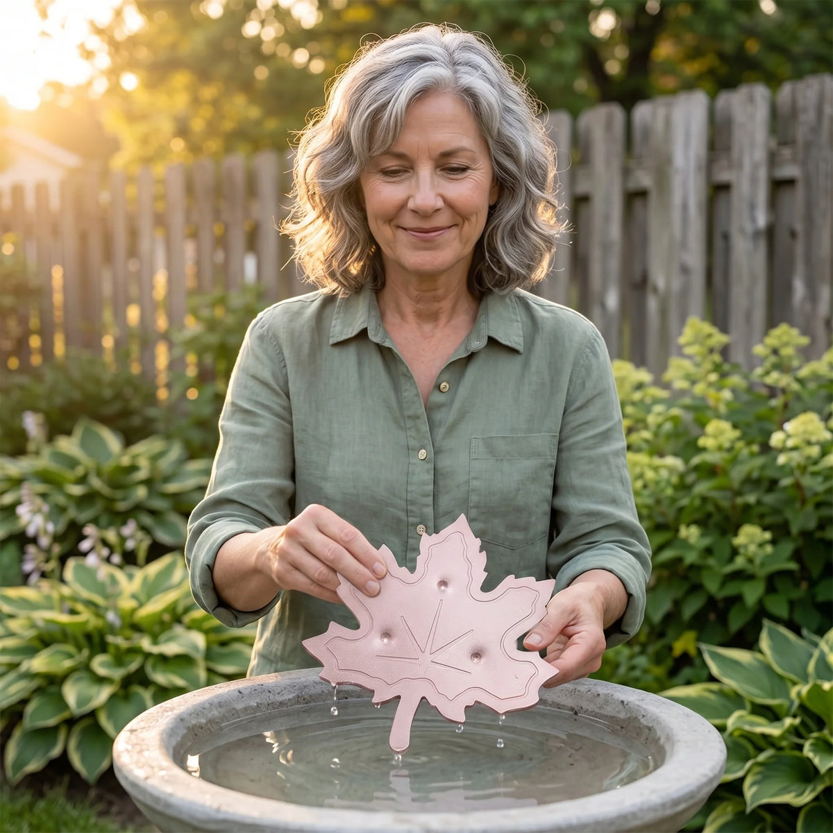 Bird Bath Purifier 99.9% Pure Copper Algae Control