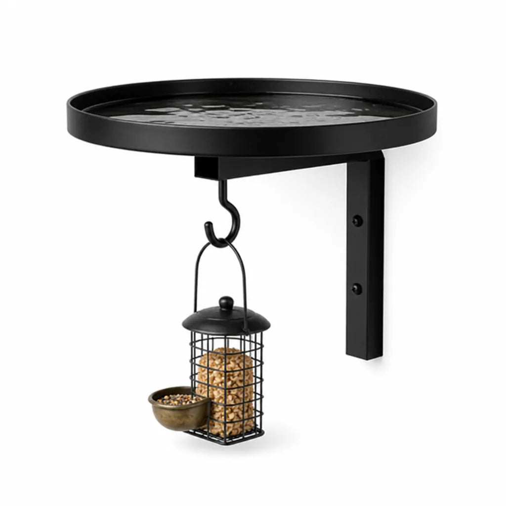 Bird Bath Wall-Mounted Space-Saving Design