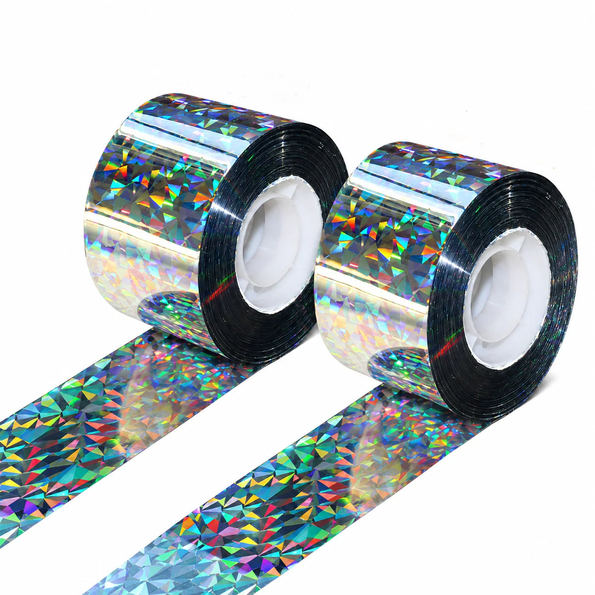 Bird Deterrent Tape Holographic Weather-Resistant 2-Roll Set