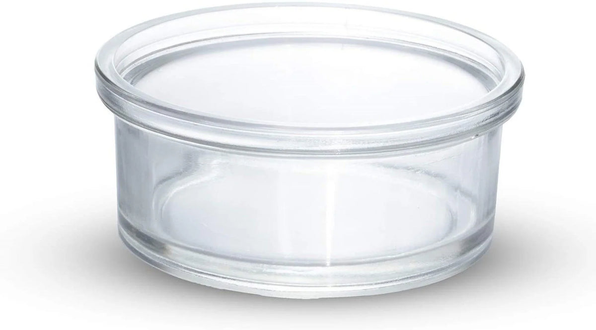 Bird Feeder Clear Bowl Outer Perch Ring Hanging Design
