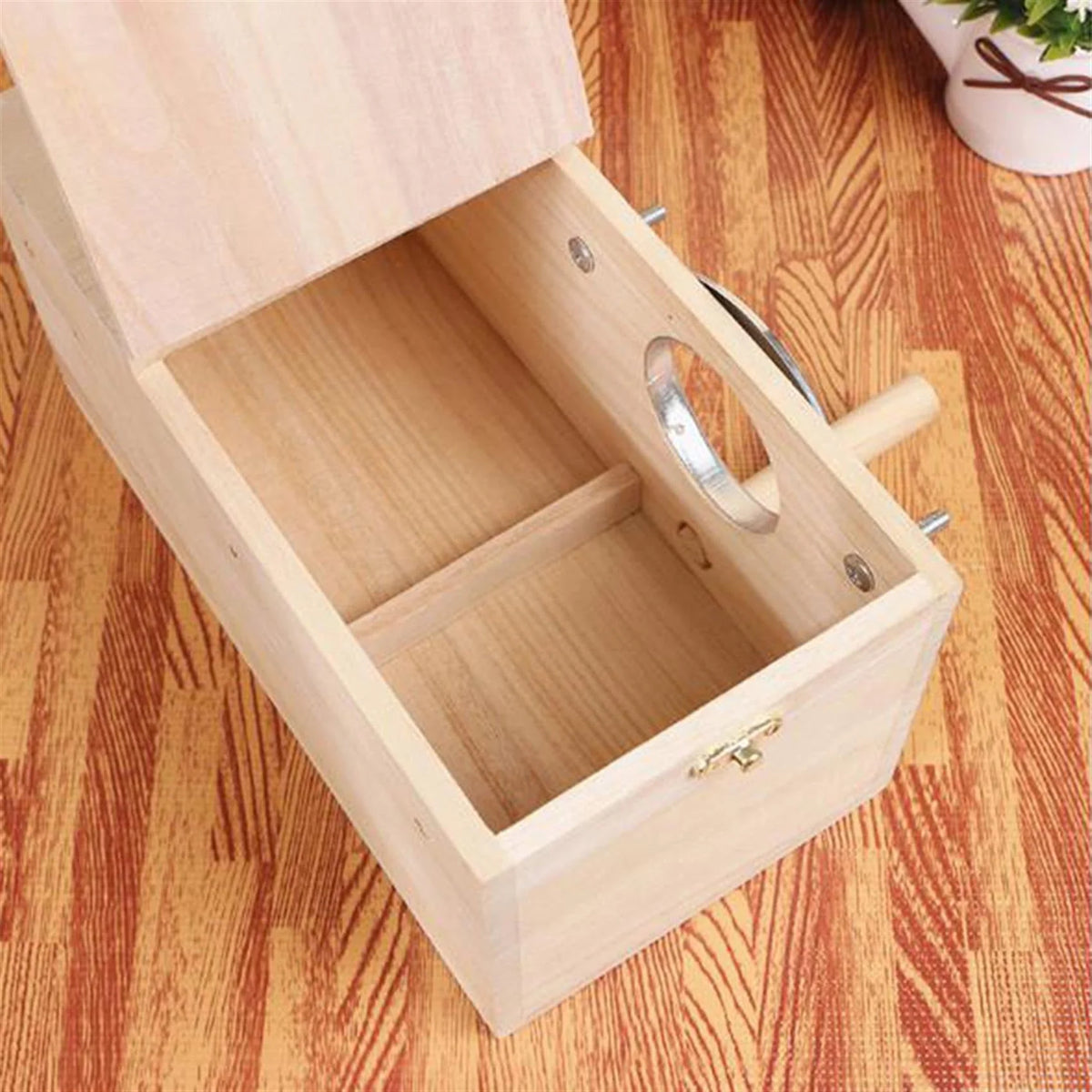 Bird Nesting Box Paulownia Wood Removable Top
