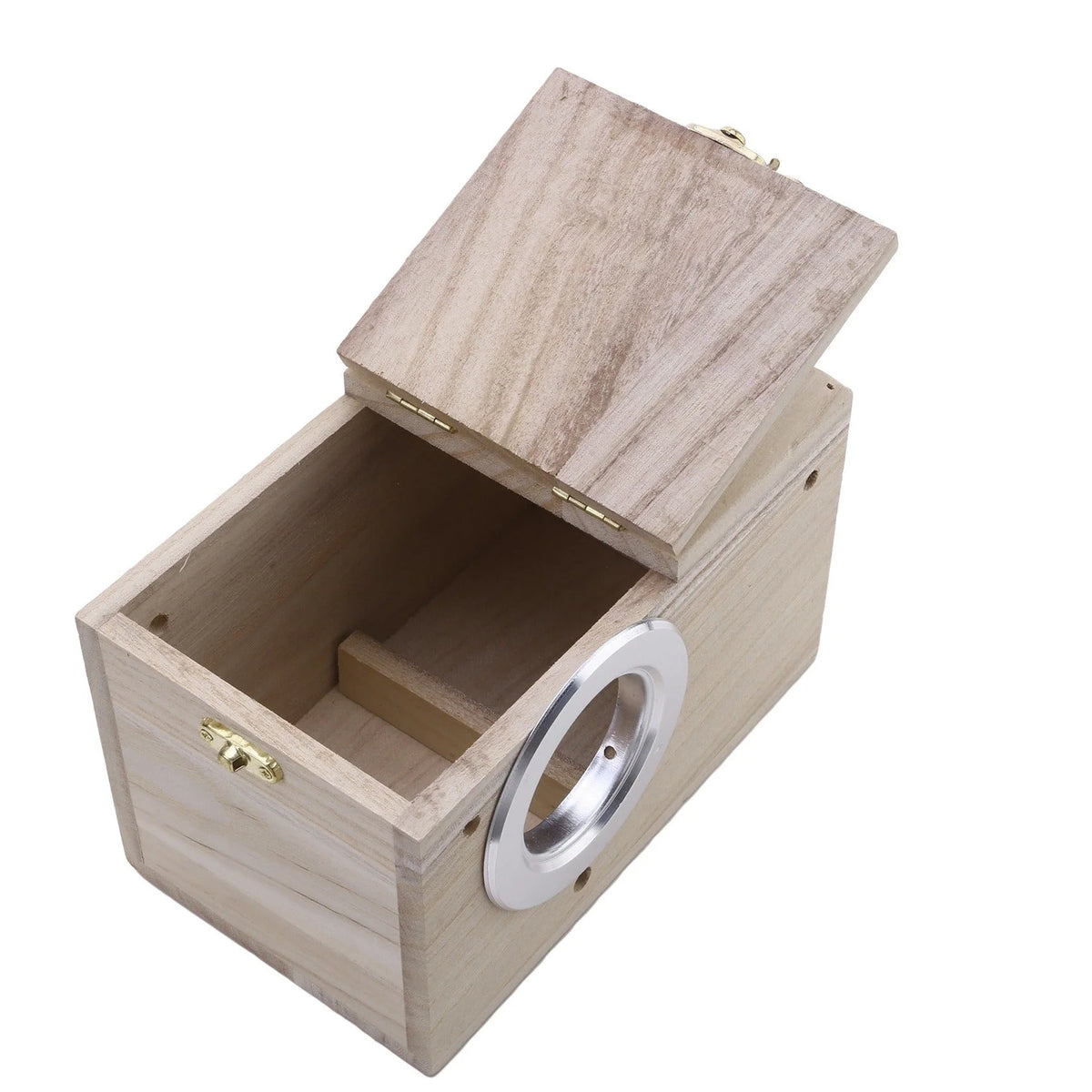 Bird Nesting Box Paulownia Wood Removable Top