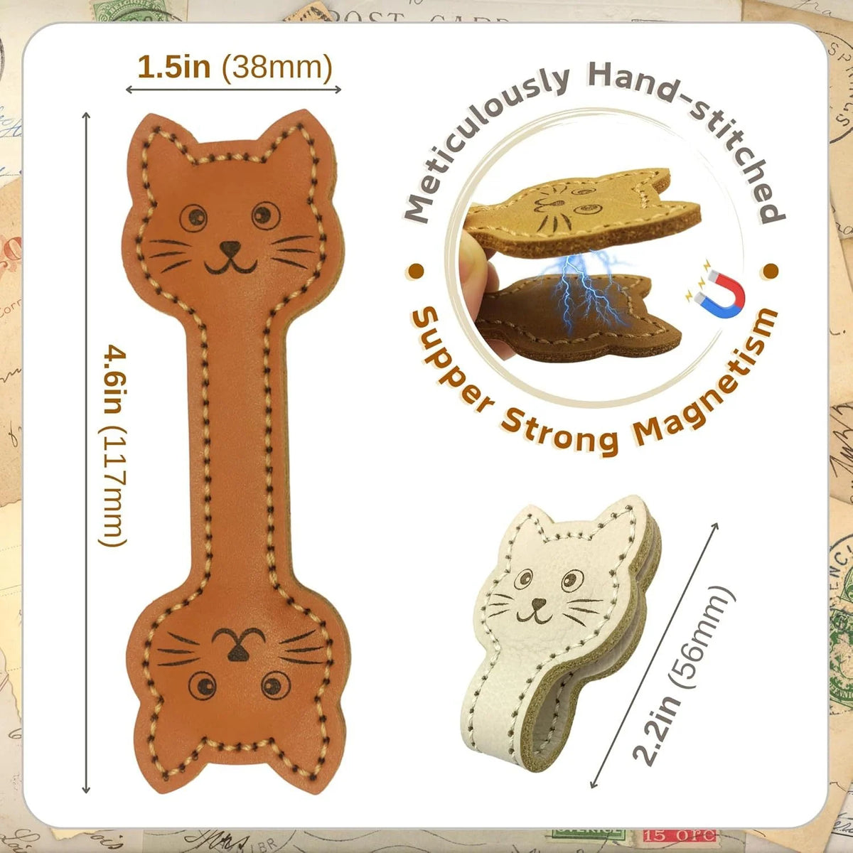 Bookmark Clips Magnetic Set of 3