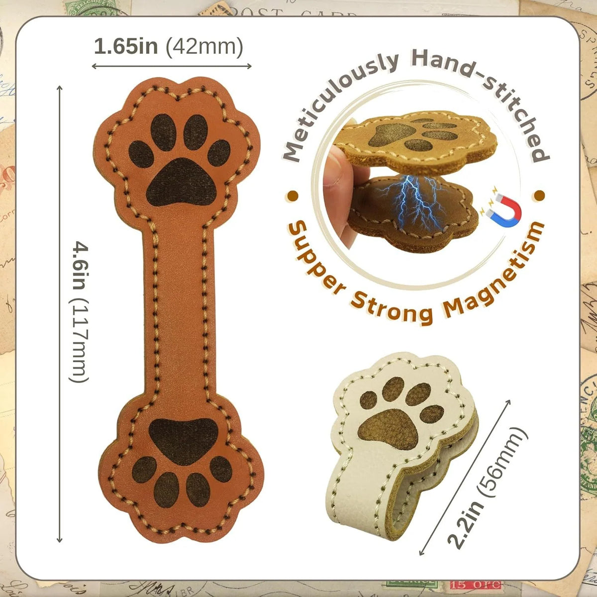 Bookmark Clips Magnetic Set of 3