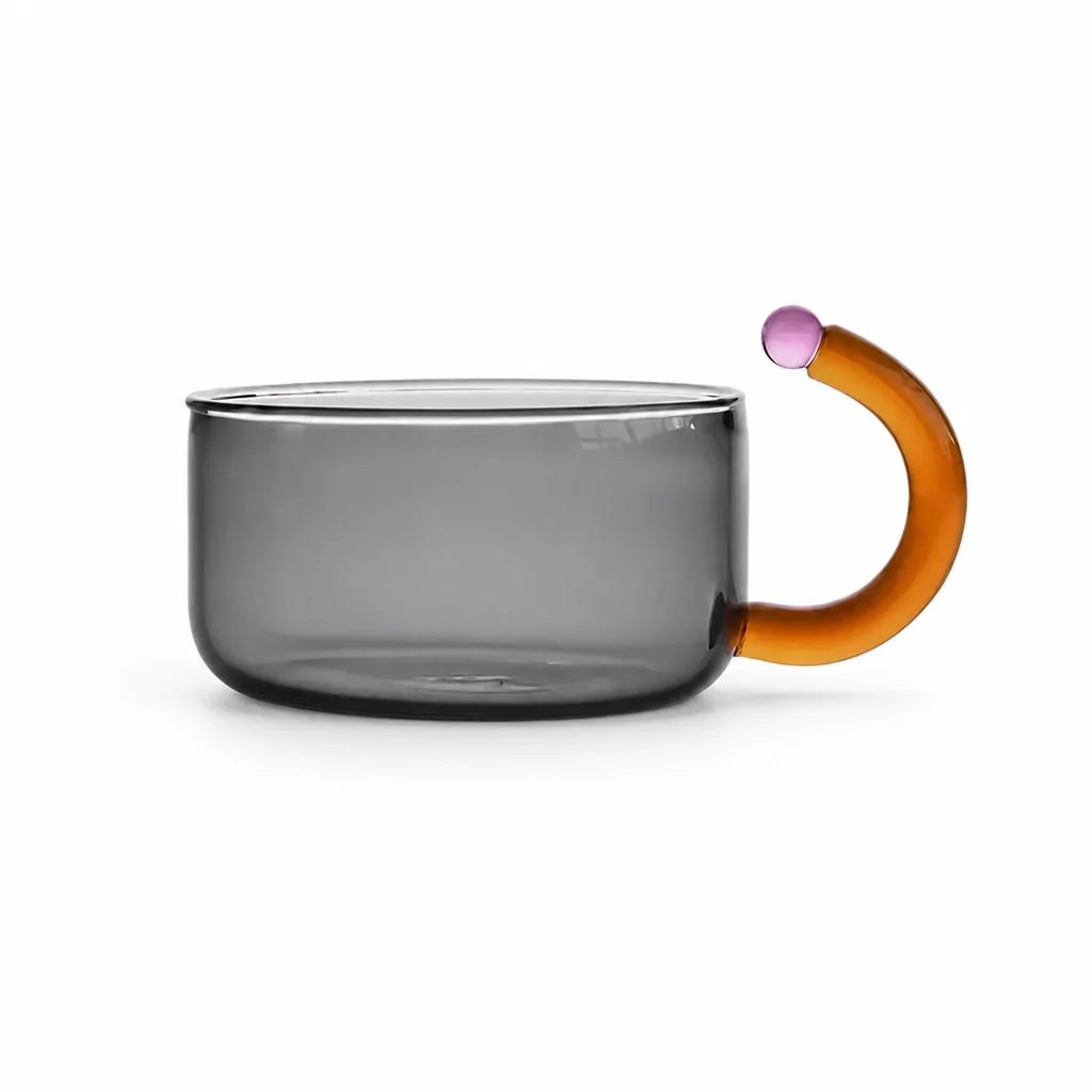 Borosilicate Teapot and Cups with Integrated Filter
