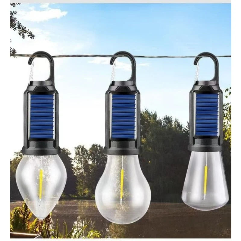Camping Lantern Solar & USB Rechargeable Three Brightness Modes