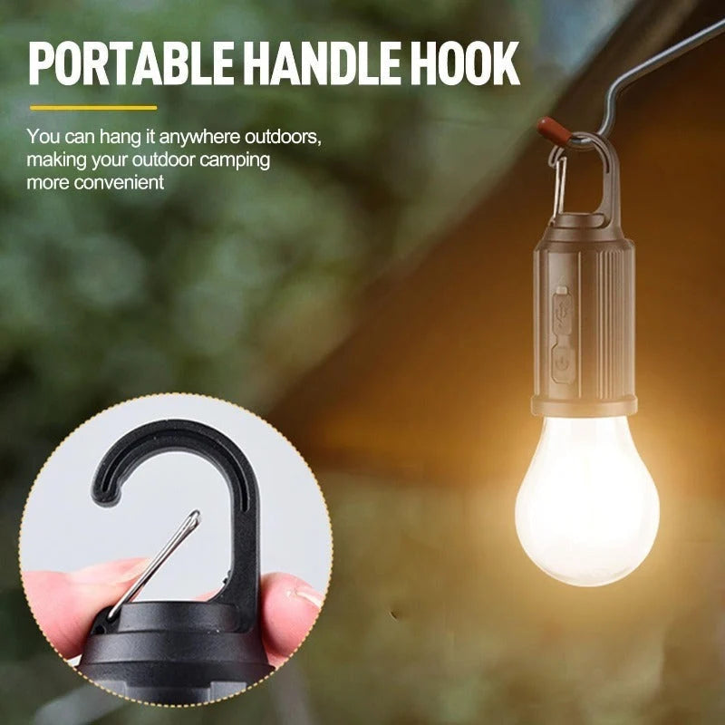 Camping Lantern Solar & USB Rechargeable Three Brightness Modes