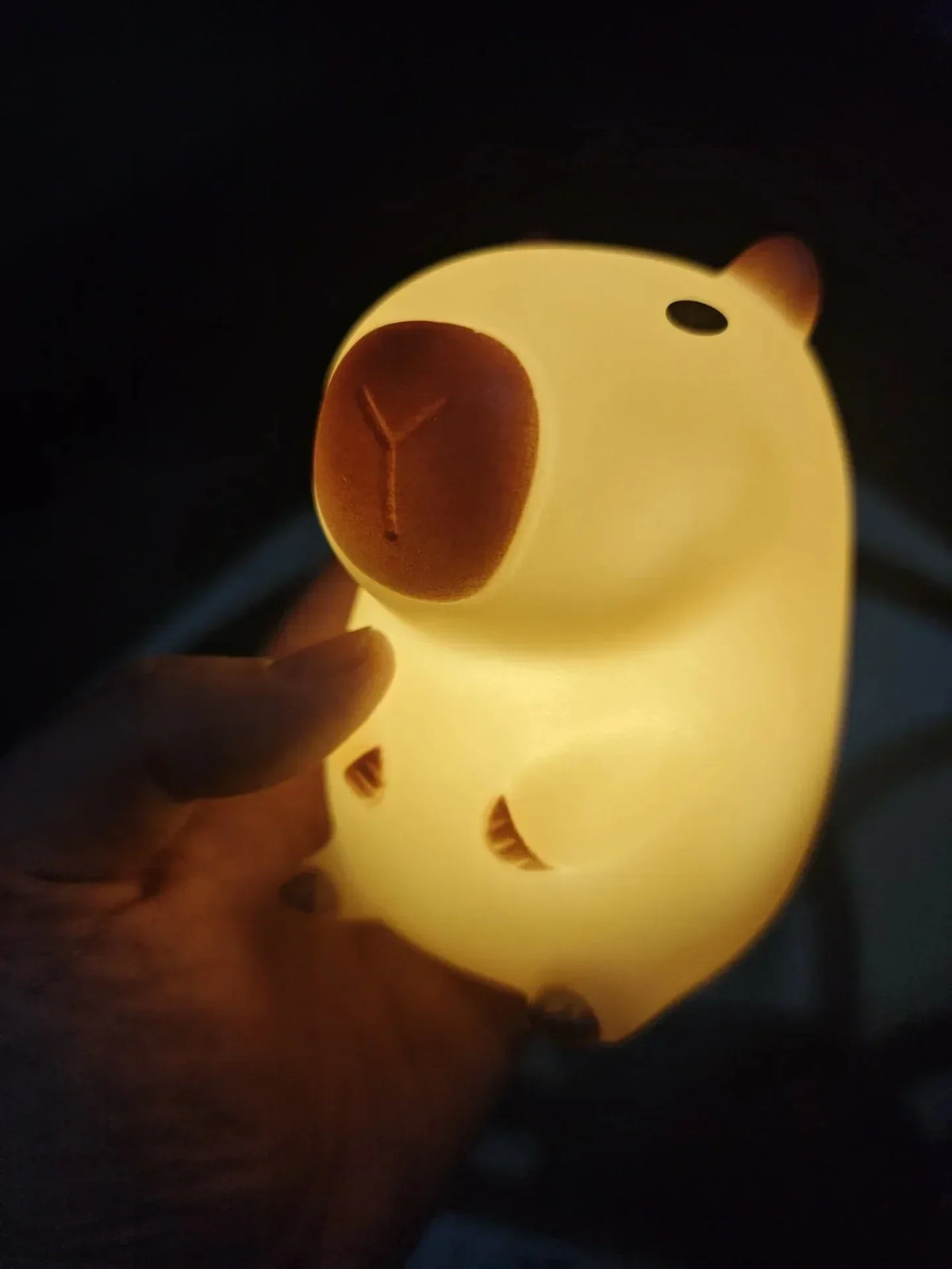 Capybara Night Light Silicone USB Rechargeable