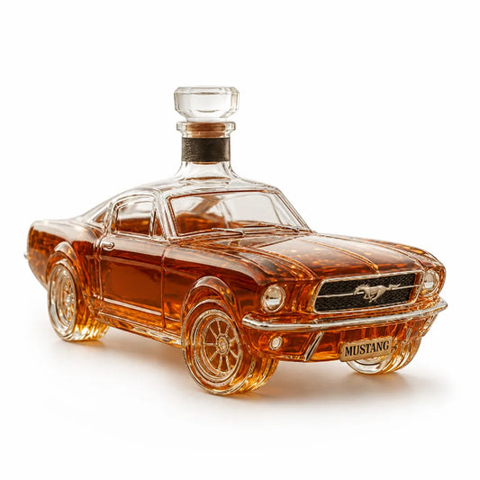 Car-Shaped Glass Whiskey Decanter