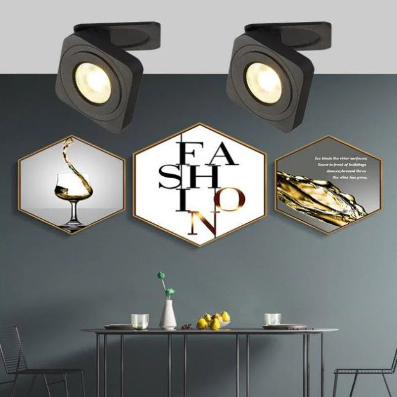 Ceiling Spotlight Adjustable LED Surface-Mount Aluminum