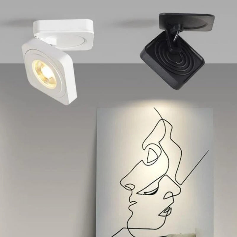 Ceiling Spotlight Adjustable LED Surface-Mount Aluminum