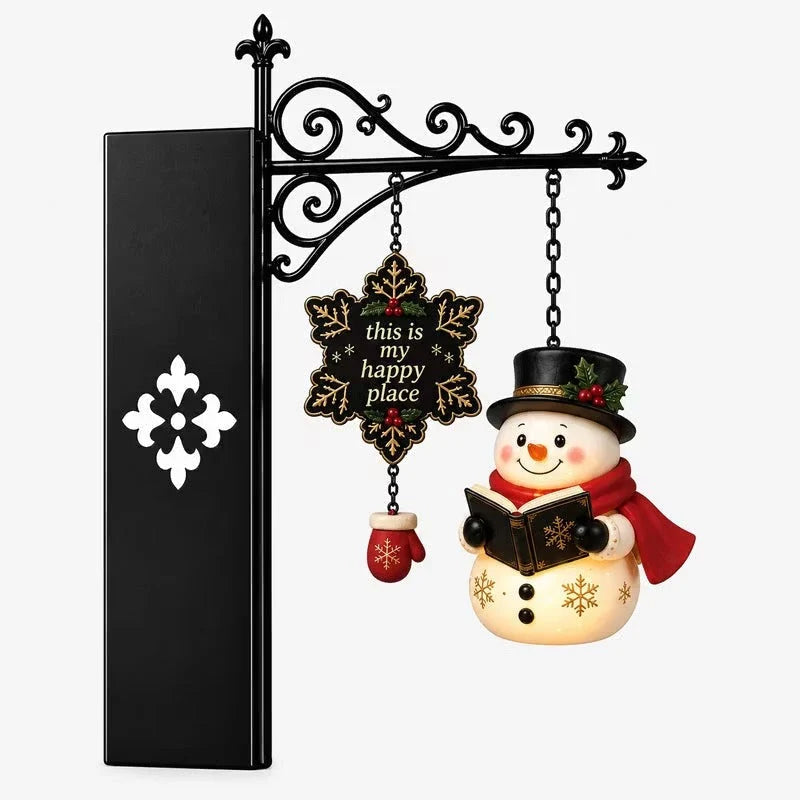Christmas Shelf Light Hanging Character Warm LED Glow