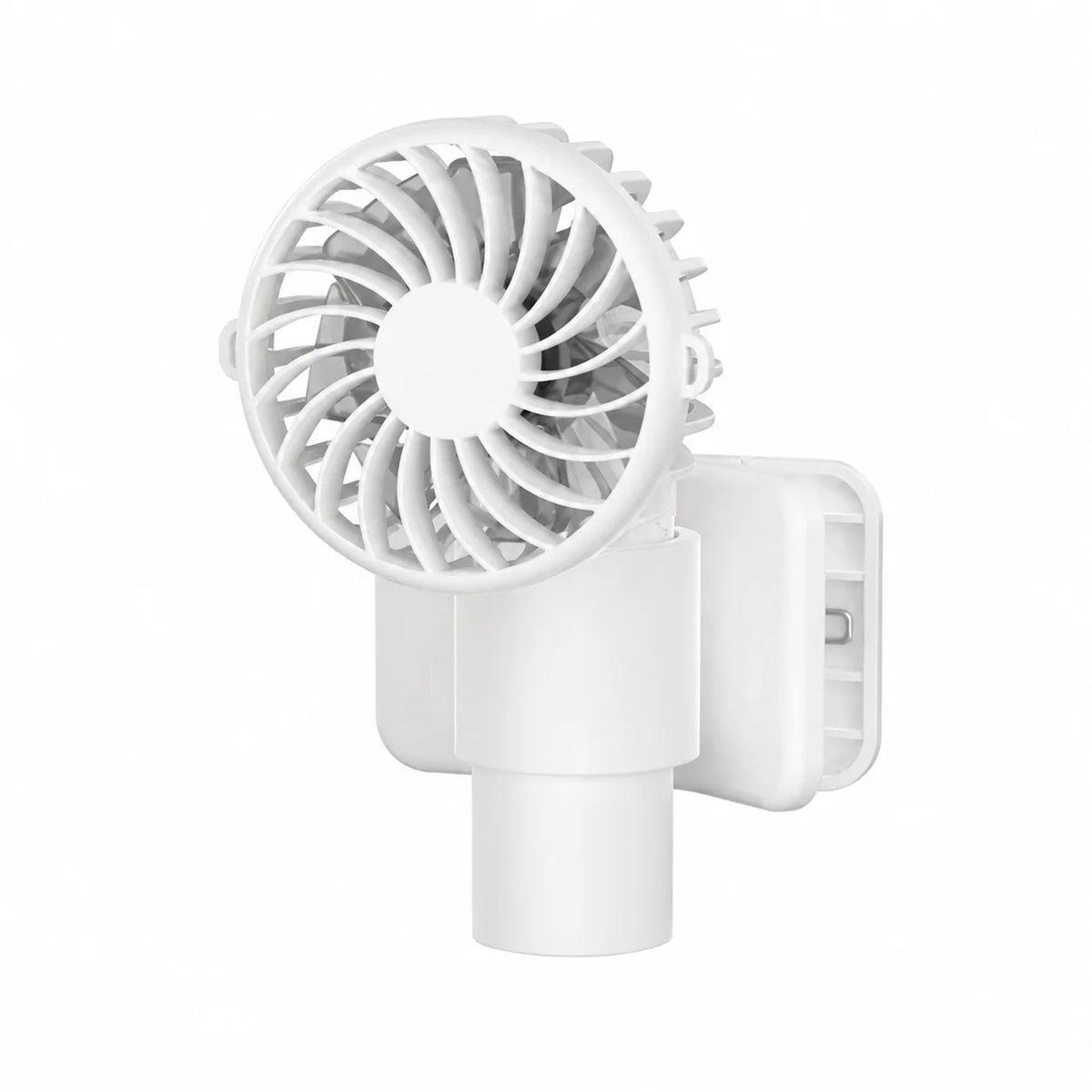 Clip-On Fan USB Rechargeable 3-Speed Adjustable Head