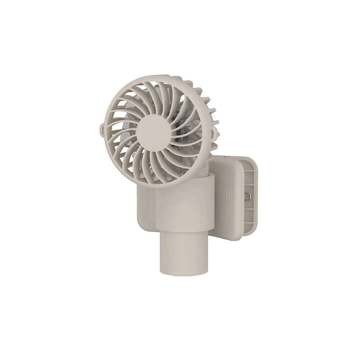 Clip-On Fan USB Rechargeable 3-Speed Adjustable Head
