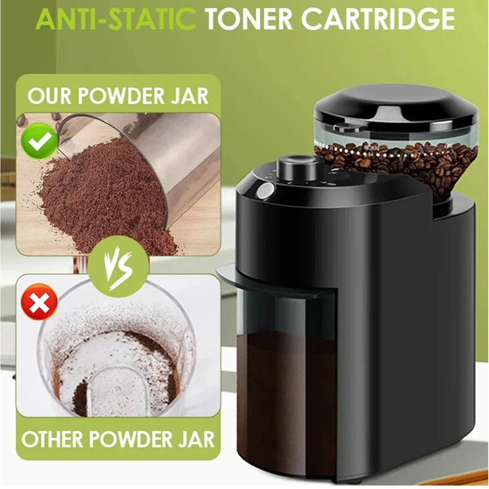 Coffee Grinder Adjustable 28 Grind Settings Quiet Operation