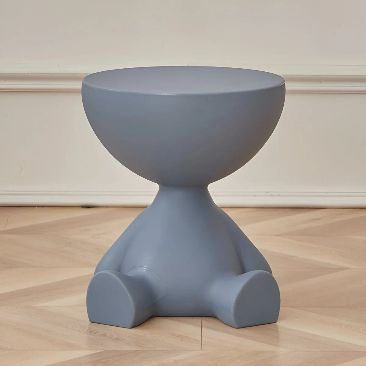 Coffee Table Round Lightweight Compact Plastic