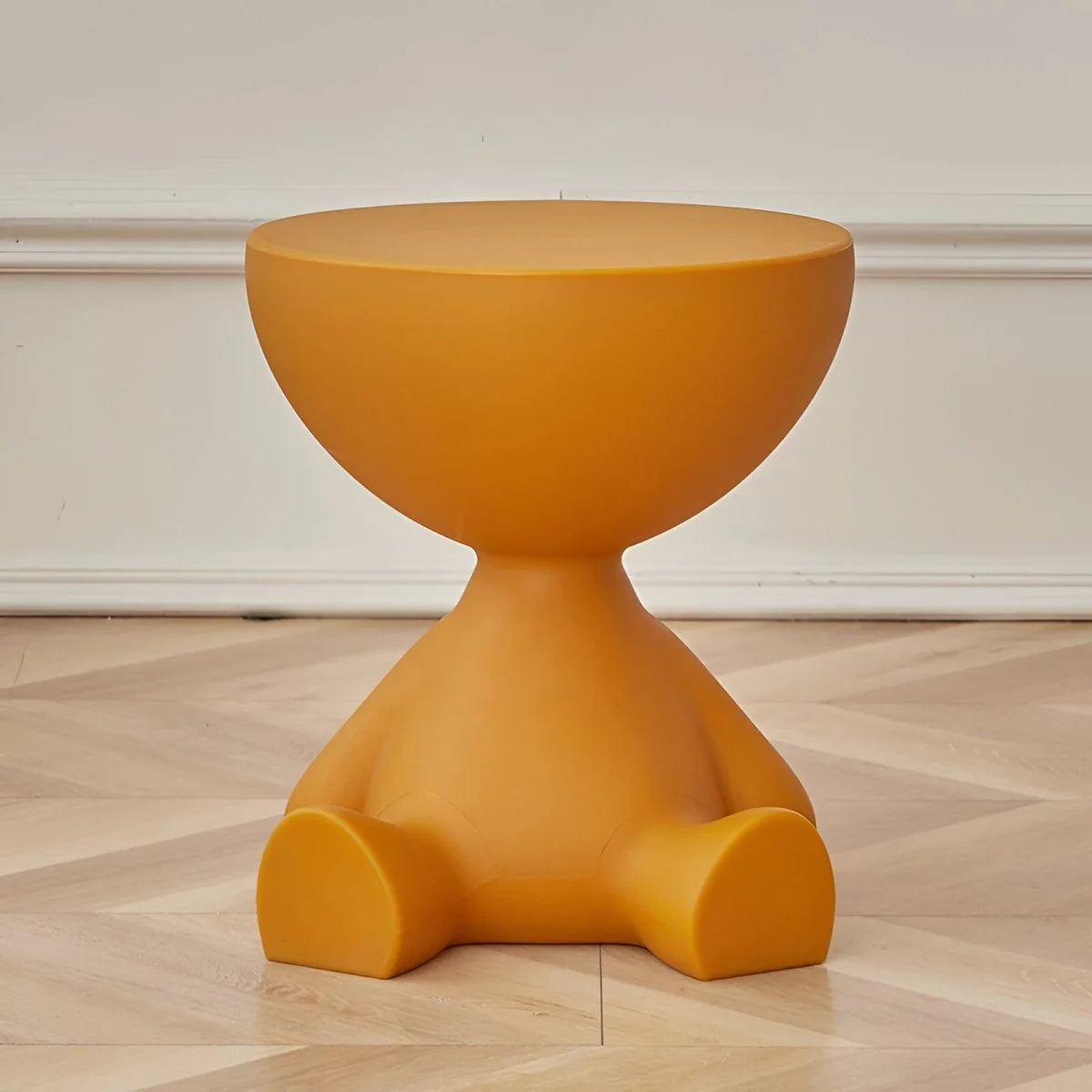 Coffee Table Round Lightweight Compact Plastic