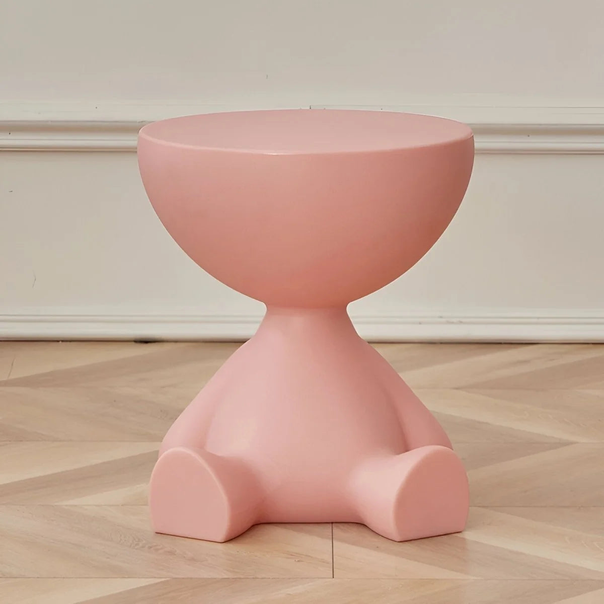 Coffee Table Round Lightweight Compact Plastic