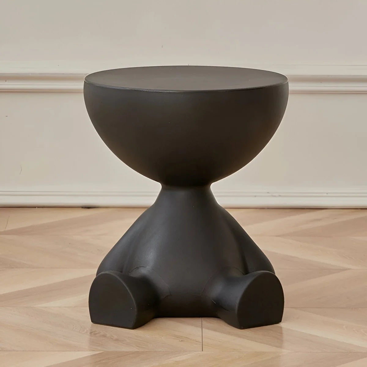 Coffee Table Round Lightweight Compact Plastic