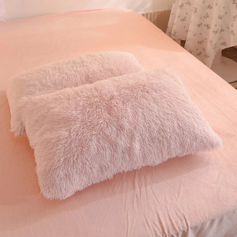 Comforter Set Plush Sherpa Fleece Machine Washable