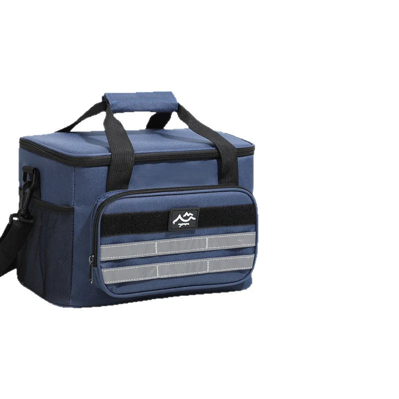Cooler Bag Four-Layer Insulation Easy-Clean Lining Adjustable Strap