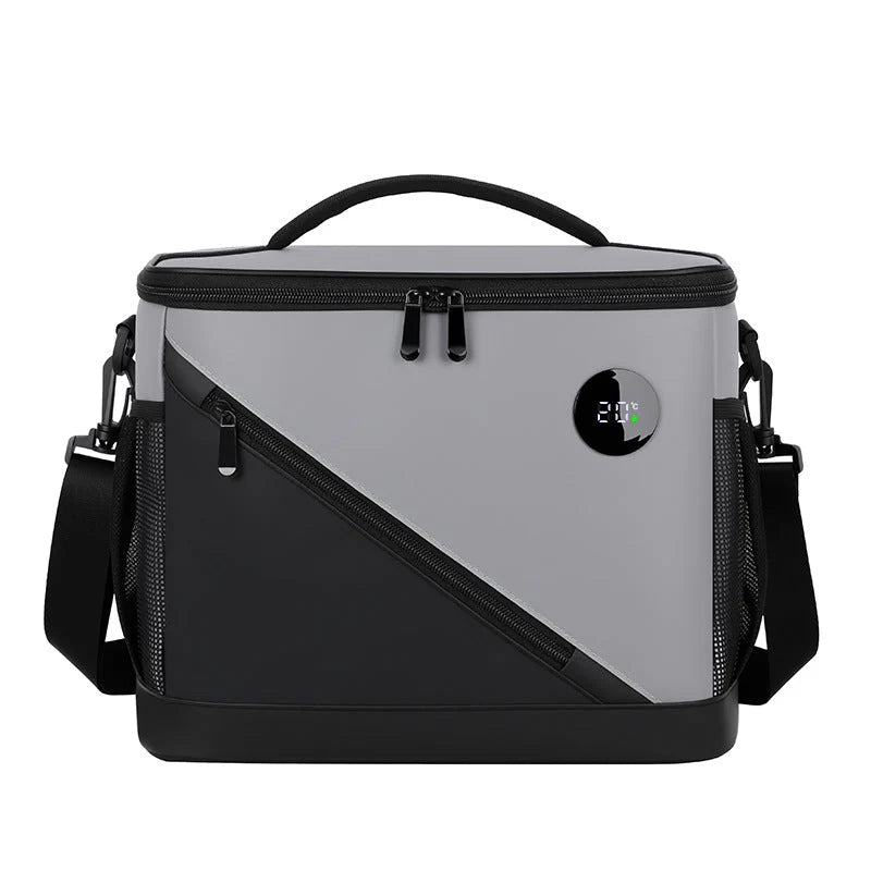 Cooler Tote Digital Temperature Display Three-Layer Insulation