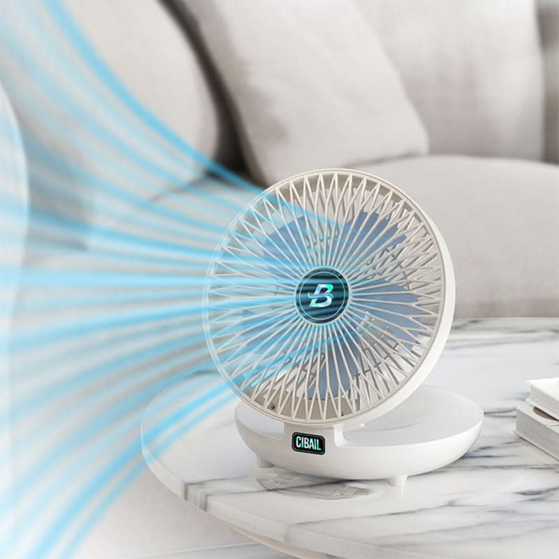 Desk Fan Cordless USB Rechargeable 36-Hour Battery Life