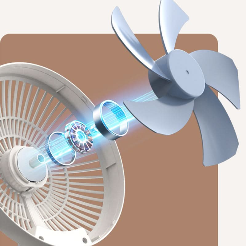 Desk Fan Cordless USB Rechargeable 36-Hour Battery Life